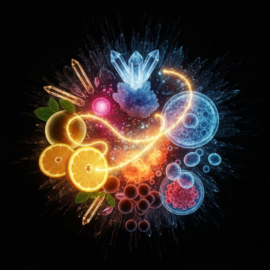 Abstract representation of metabolic processes
